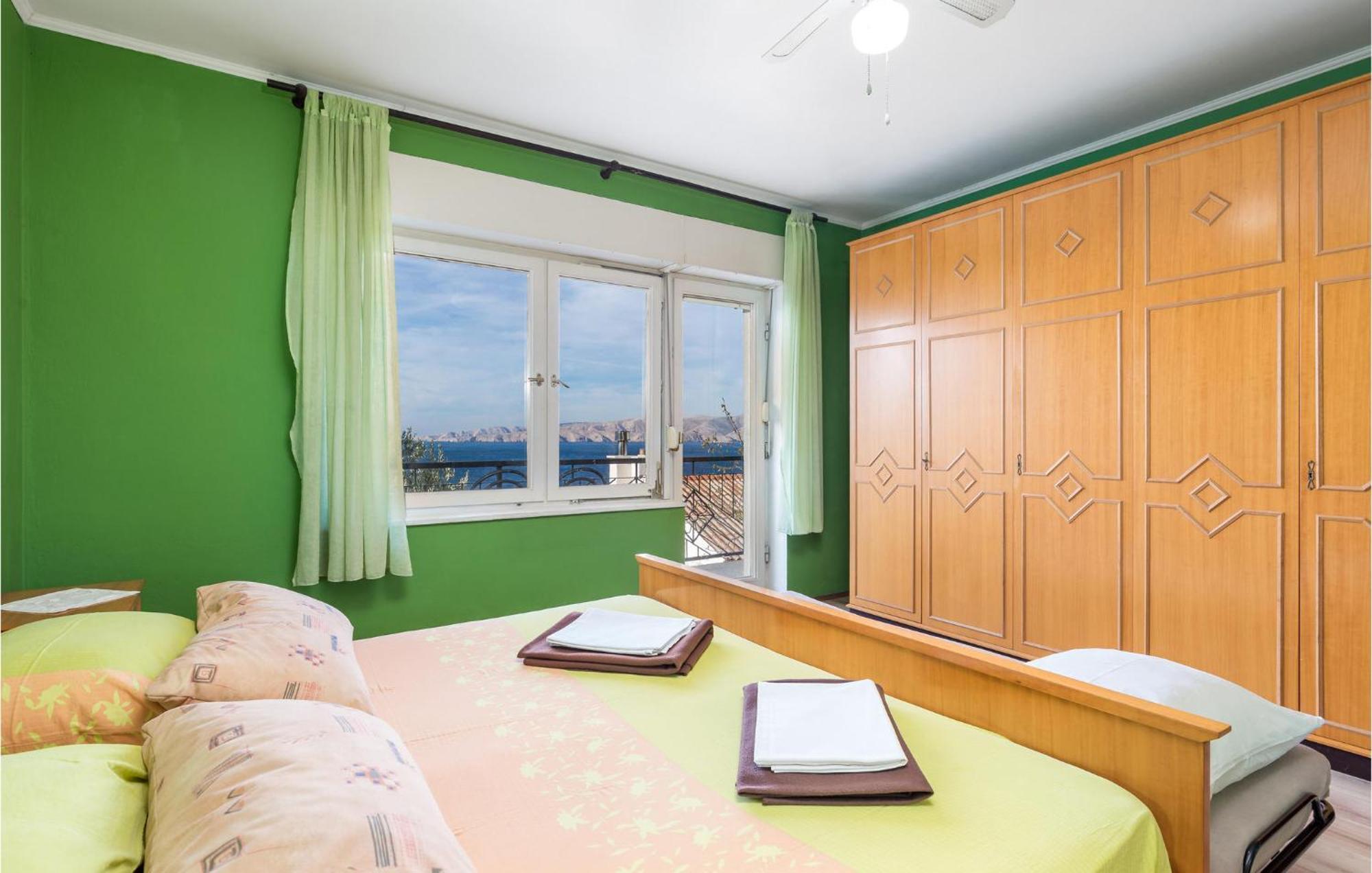 Amazing Apartment In Senj With House Sea View Eksteriør billede