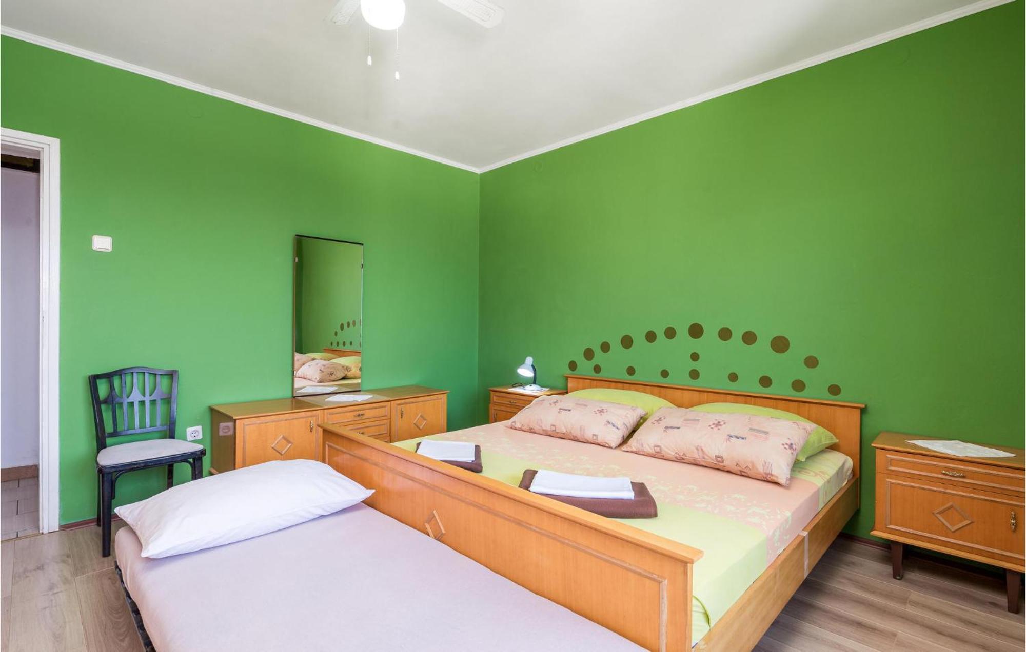 Amazing Apartment In Senj With House Sea View Eksteriør billede