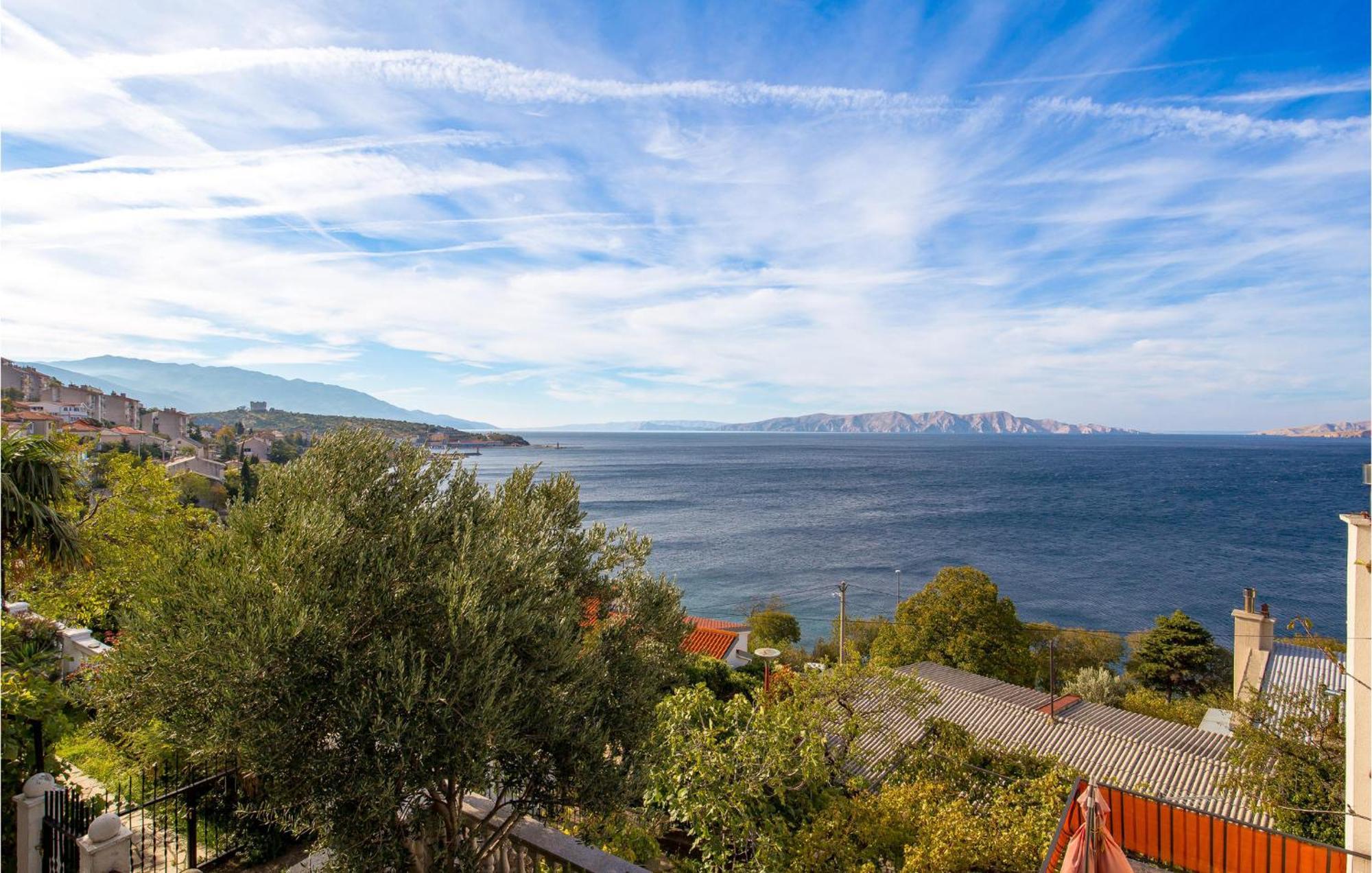 Amazing Apartment In Senj With House Sea View Eksteriør billede