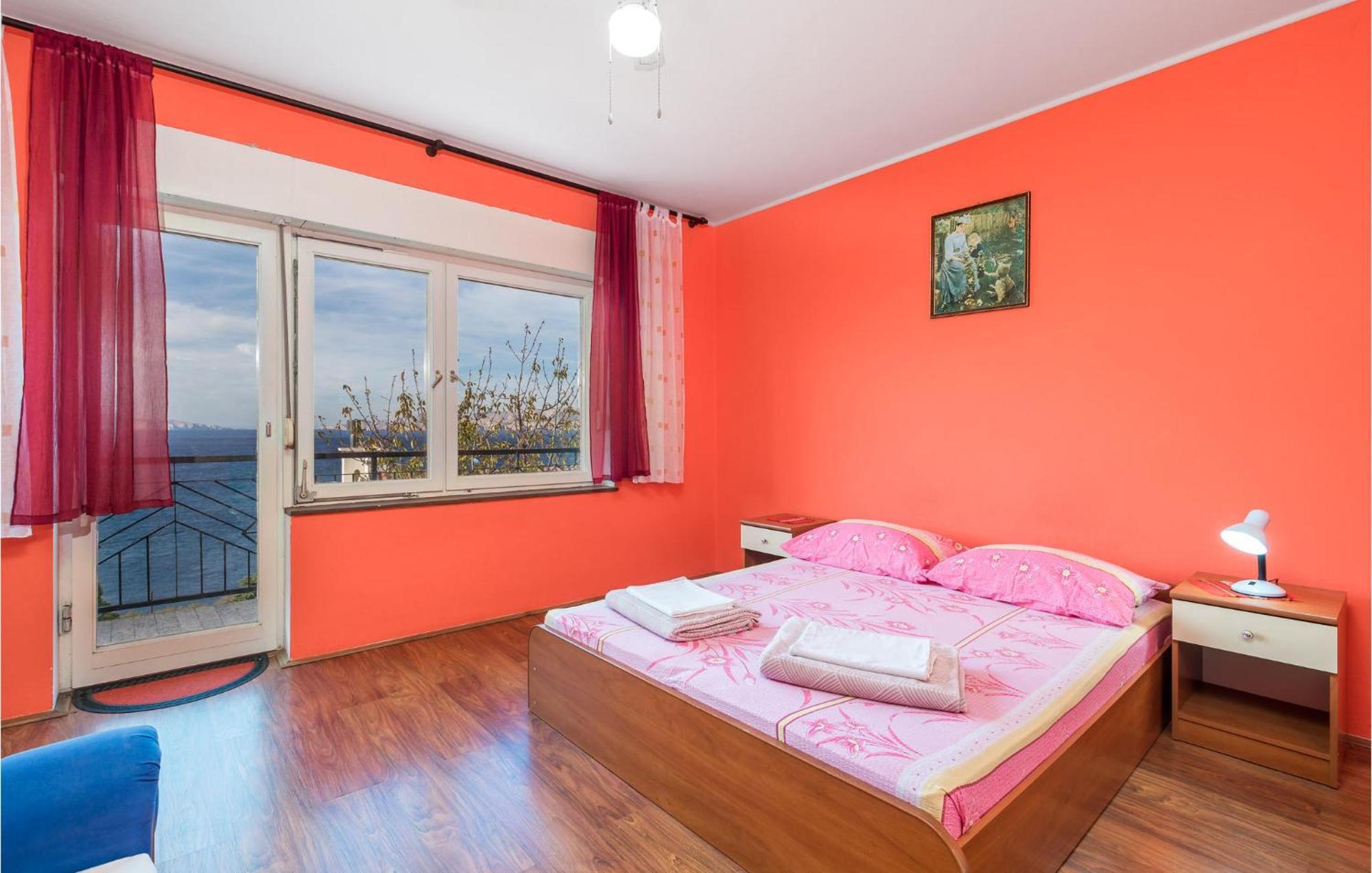 Amazing Apartment In Senj With House Sea View Eksteriør billede